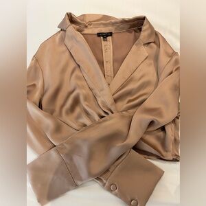Dynamite Satin Blouse